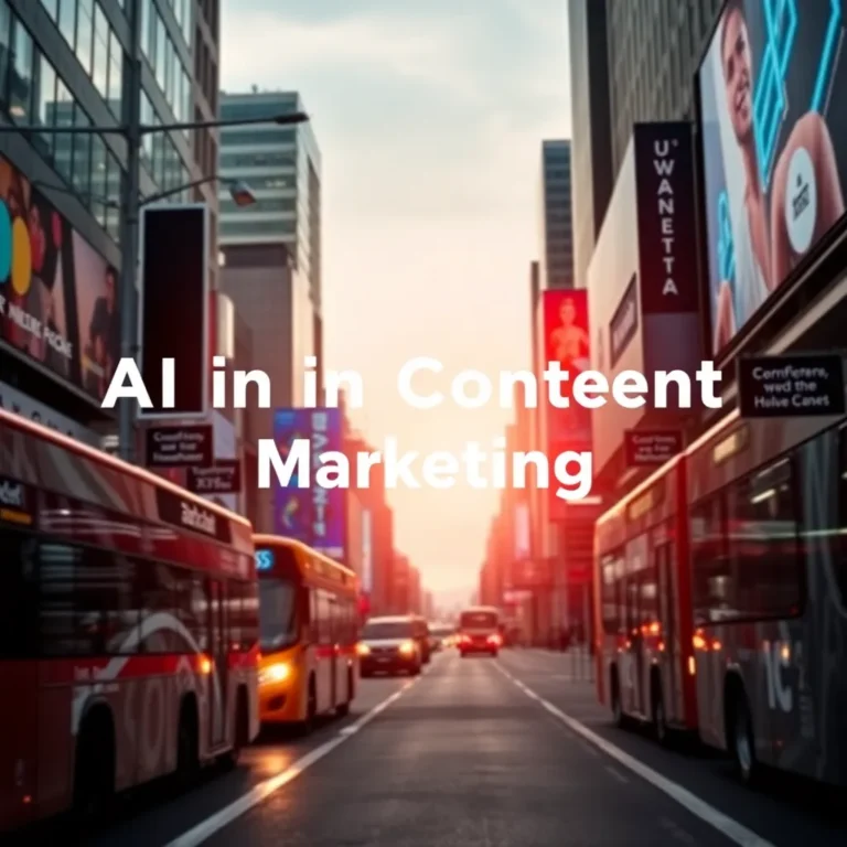 AI in Content Marketing: Boost Efficiency & Impact