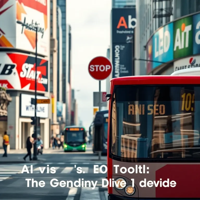 AI vs. SEO Tools: The Ongoing Digital Divide