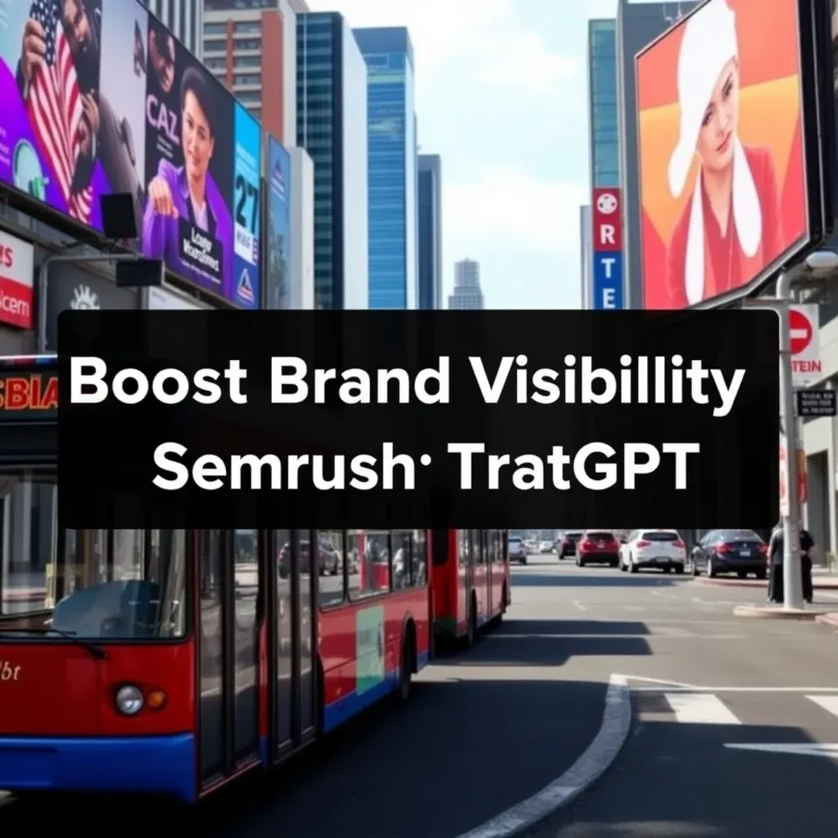 Boost Brand Visibility in ChatGPT: A Semrush Tracking Guide