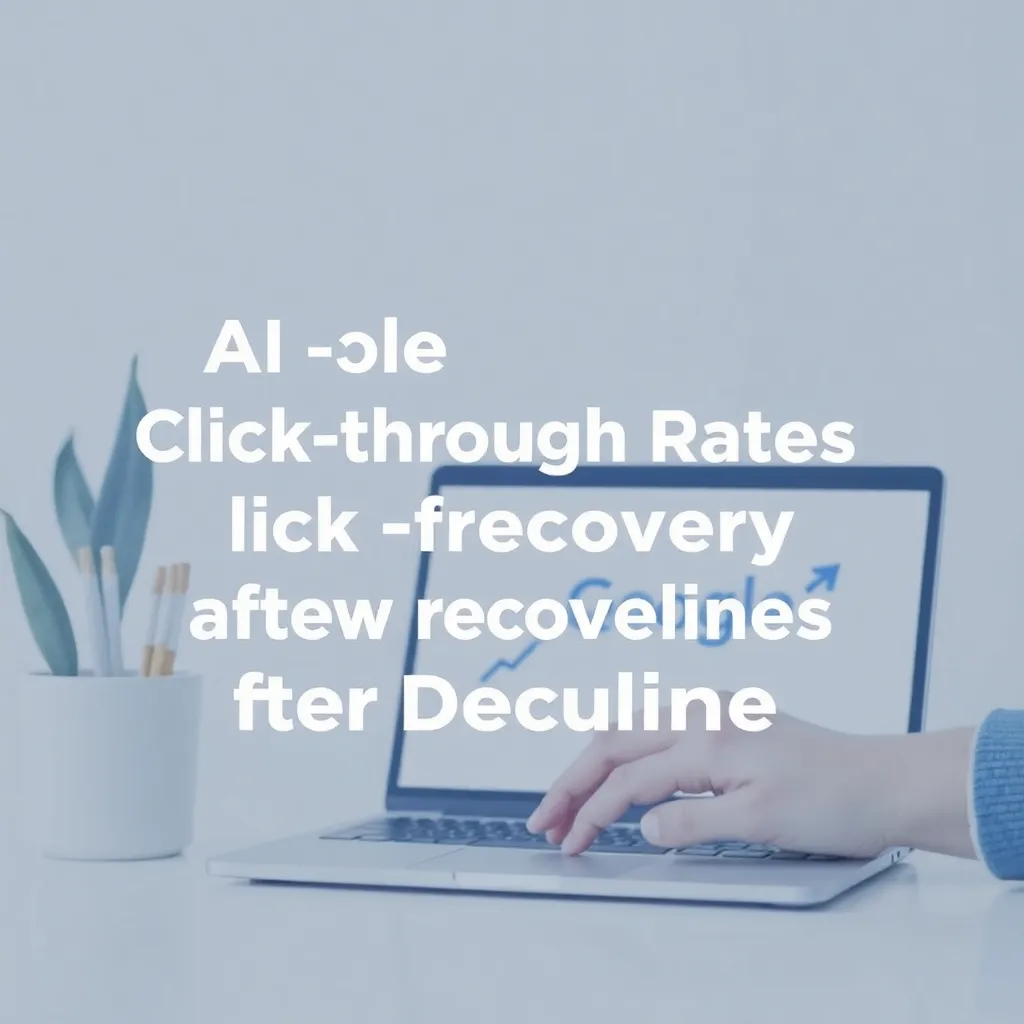 GOOGLE AI OVERVIEWS CLICK-THROUGH RATES SHOW RECOVERY AFTER DECLINE