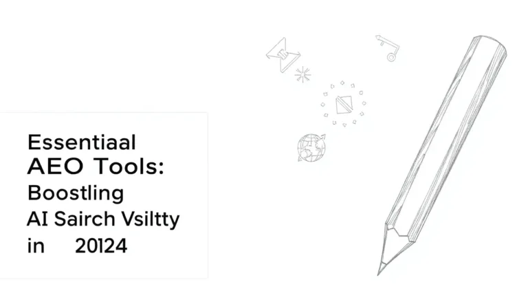 ESSENTIAL AEO TOOLS: BOOSTING AI SEARCH VISIBILITY IN 2024