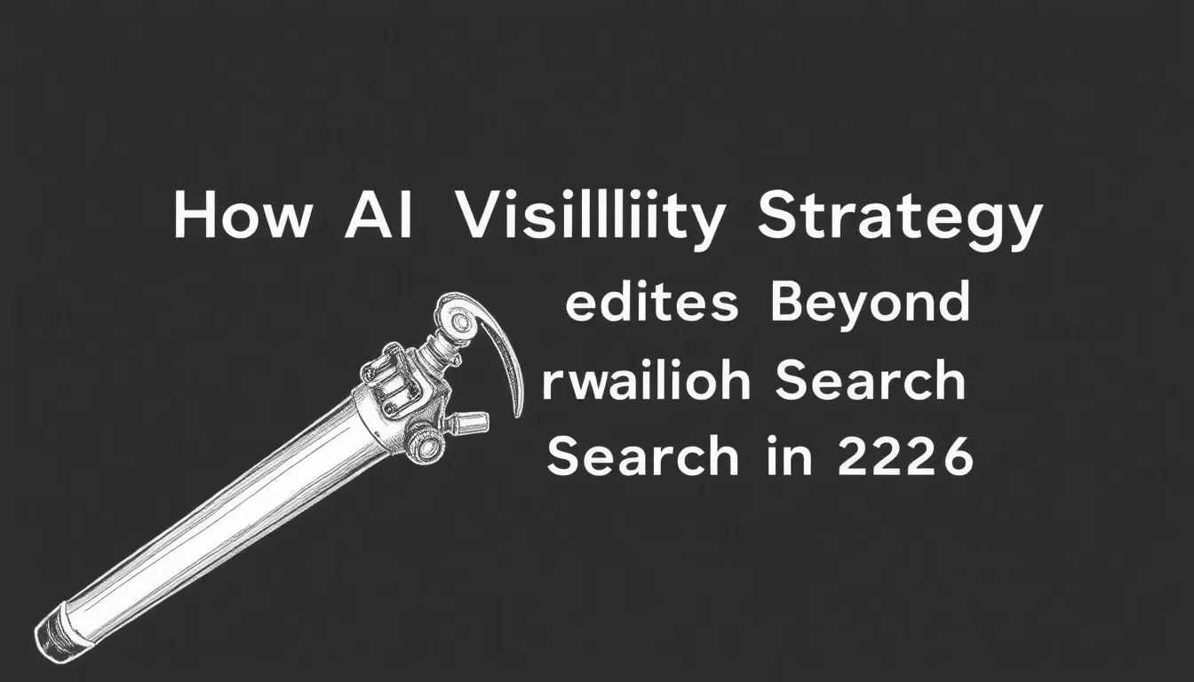 HOW AI VISIBILITY STRATEGY EXTENDS BEYOND TRADITIONAL SEARCH IN 2026