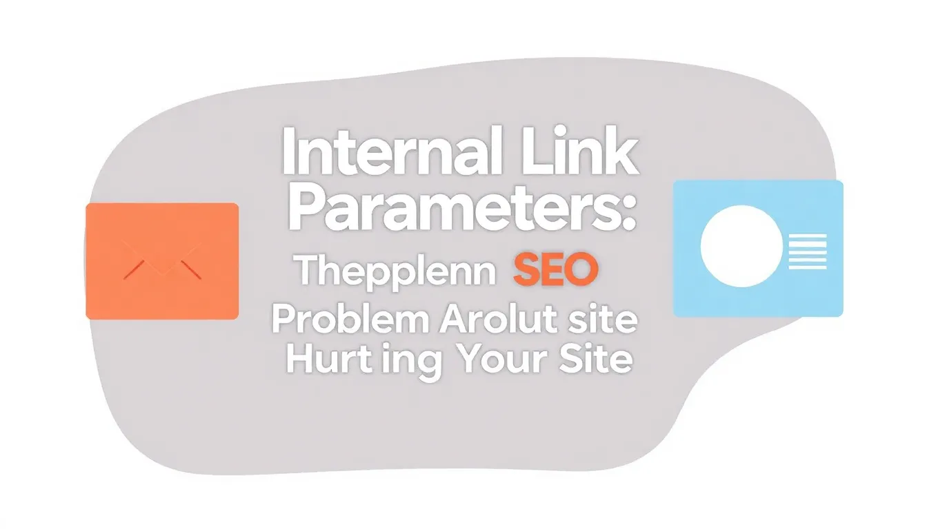 INTERNAL LINK PARAMETERS: THE HIDDEN SEO PROBLEM HURTING YOUR SITE