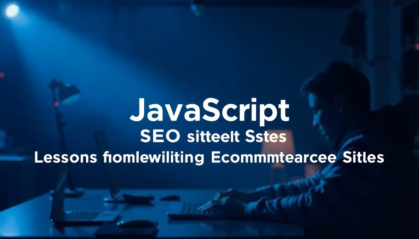JAVASCRIPT SEO BEST PRACTICES: LESSONS FROM LEADING ECOMMERCE SITES