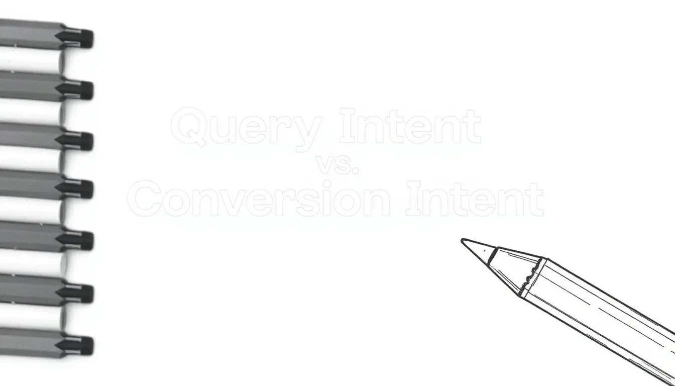QUERY INTENT VS CONVERSION INTENT: DIGITAL MARKETING GUIDE