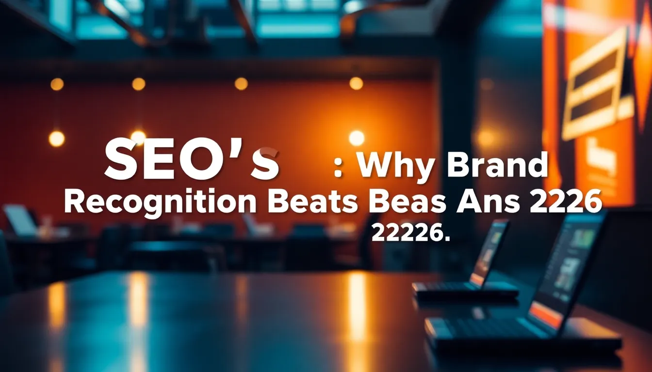 SEO'S FUTURE: WHY BRAND RECOGNITION BEATS RANKINGS IN 2026