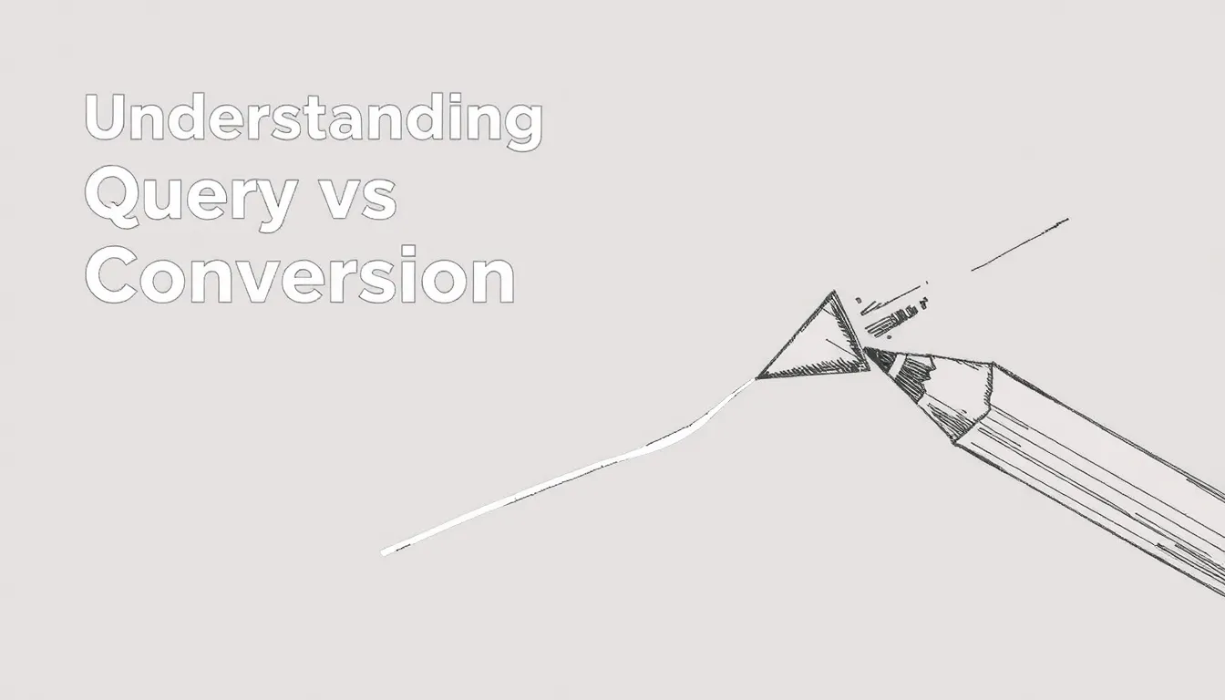 UNDERSTANDING QUERY VS CONVERSION INTENT FOR BETTER DIGITAL MARKETING